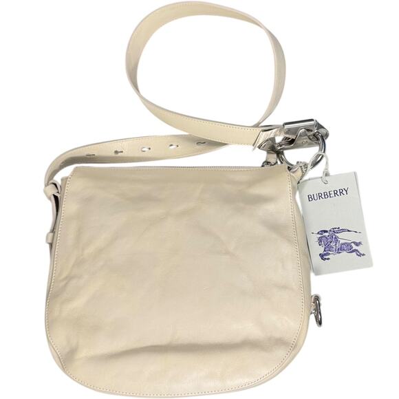 NWT Burberry Knight Crinkle Leather‎ Shoulder Crossbody Bag - Picture 5 of 15